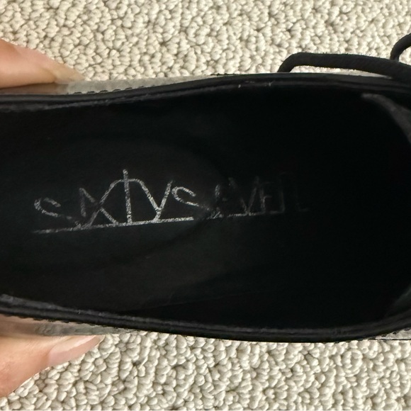 Anthro Sixtyseven Patent Leather Lace Up Shoes - Picture 8 of 9